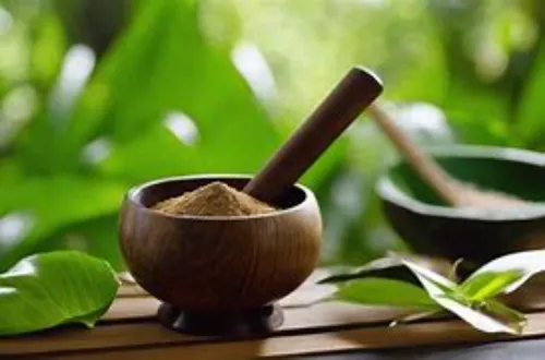 Lime tea or kava